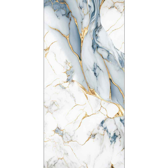 Gresie Portelanata Premier Sky Gold Glossy 120x60 Cm Rectificata Interiro/exterior (1.44 Mp/cut)