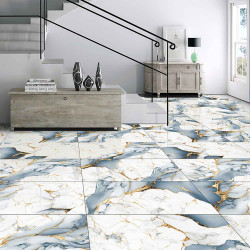 Gresie Portelanata Premier Sky Gold Glossy 120x60 Cm Rectificata Interiro/exterior (1.44 Mp/cut)
