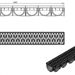 Kit Rigola Pp Spark 3 Ln100 Hext.100 Gratar Oz A15 1000x125x100 (088201)