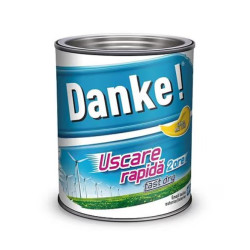 Vopsea Email Lemn / Metal Danke Uscare Rapida Int/ Ext Galben 0.75 L