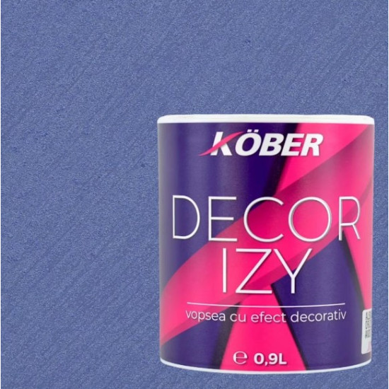 Vopsea Kober Efect Decorativa Izy Albastru Orizont 0.9l