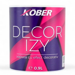 Vopsea Kober Efect Decorativa Izy Albastru Orizont 0.9l