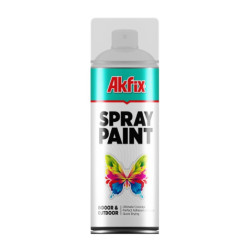 Vopsea Spray Akfix Alb Mat Ral 9003 400ml Gw.380gr