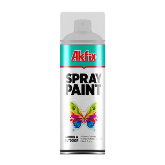 Vopsea Spray Akfix Alb Mat Ral 9003 400ml Gw.380gr