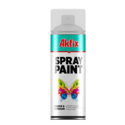 Vopsea Spray Akfix Negru Mat Ral 9005 400ml Gw.380gr