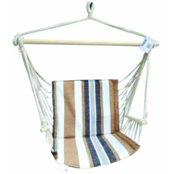 Hamac Suspendat Blk&brown Stripe94x50cm