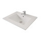 Baza Seria 033 Cu Usi 60 Cm Alb+lavoar 2060 Colora 60cm