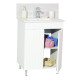 Baza Seria 033 Cu Usi 60 Cm Alb+lavoar 2060 Colora 60cm