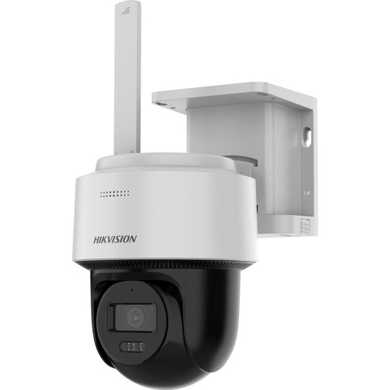 Camera De Supraveghere Exterior Pt 4g Lte Cu Panou Solar Hikvision Ds-2cfsp4/4g 4mp 2.8mm Acumulator 9000mah