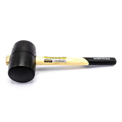 Ciocan Din Cauciuc Negru. F 55 Mm. 455 Gr. M. Lemn