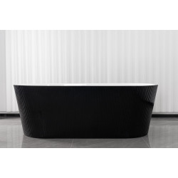 Cada Freestanding Reno Black 170x75x58cm G9043