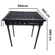 Gratar Metalic Mic Camping 54x39cm Lumy Tools