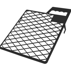 Gratar Negru 24x26cm Hardex