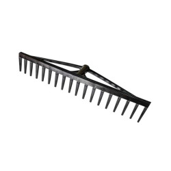 Grebla Pvc. Cu Coada 18 Dinti. 62 Cm. Profi