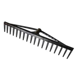 Grebla Pvc. Cu Coada 18 Dinti. 62 Cm. Profi
