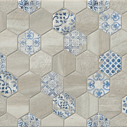 Gresie Portelanata Cesarom Camino Multicolor 60x30 Cm 6060-0193 Interior/exterior (1.26 Mp/cut)