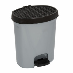 Cos Menajer Cu Pedala Nr.2 5.5l Gri Ck014