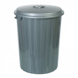 Cos De Gunoi Cu Capac 70l Gri K209