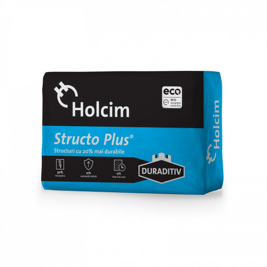 Ciment Holcim Structo Plus 40 Kg