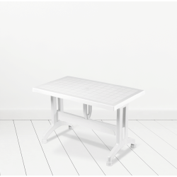 Masa Cu Picioare De Plastic 70x120 Koknar Ct051 Alb