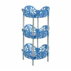 Raft Plastic 3 Randuri Cs1002 Albastru