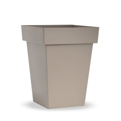 Ghiveci Melrose 30x30 H40 Cappucino Inchis