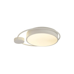 Plafoniera Moon Alb 28w 1400lm 3000k D440mm