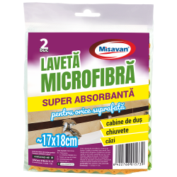Lavete Microfibra 2/set Super Absorbante