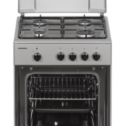 Aragaz Heinner  Hfsc-sme50sl Gaz 4 Arzatoare 50cm Argintiu