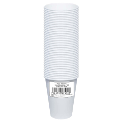 Pahare Carton Albe 50buc/set