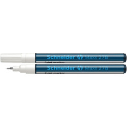 Marker Cu Vopsea 0.8mm Schneider 278 Alb