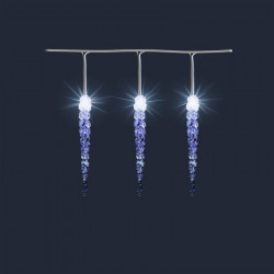 Ghirlanda Cu 50 Led-uri Decor Sloi De Gheata 5m Interior/exterior