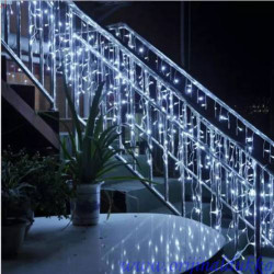 Perdea De Lumini Cu Led Decor Sloi De Gheata 5m 200 Led-uri Alba Rece Cu Legare Perdea De Lumini Cu Led Decor Sloi De Gheata 5m 200 Led-uri Alba Rece Cu Legare