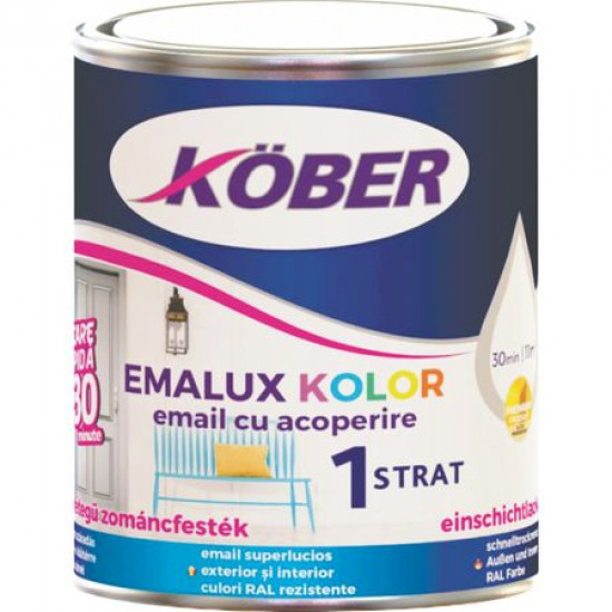 Email Emalux Kolor Alb Ral9016  C0.75l