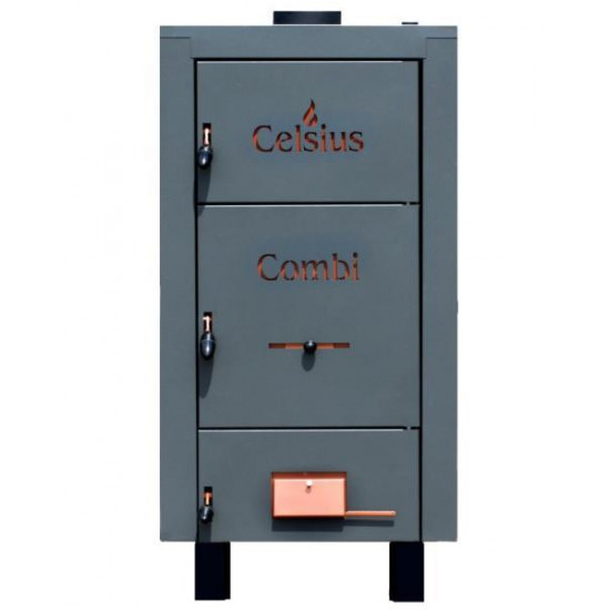 Cazan Combustibil Solid Combi 25-29 Kw Celsius