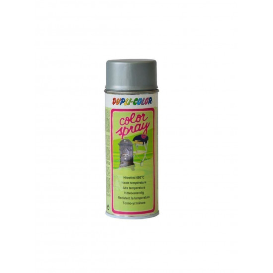 Duplicolor Color Spray Rezistent Temperatura 690°c Argintiu - 400ml Cod 651465