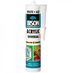Silicon Bison Acrilic Alb 300 Ml