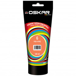 Pigment 6 Rosu Oranj 180ml Oskar