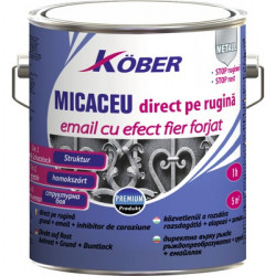 Vopsea Email Micaceu Fier Forjat Gri Inchis C2.5l