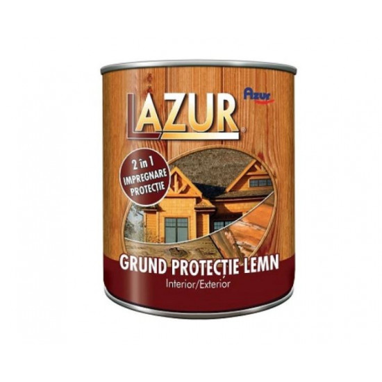 Grund 2in1 Protectie Lemn Lazur 0.75 L