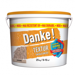 Tencuiala Decorativa Danke Textur Cafeniu 25 Kg