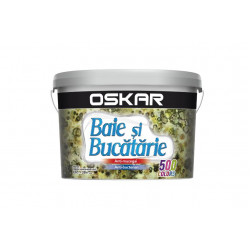 Vopsea Lavabila Oskar Baie Si Bucatarie Interior Alb 2.5 L