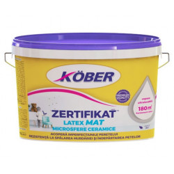 Vopsea Lavabila Zertifikat Cu Microsfere Ceramice  Mat 8.5l Kober