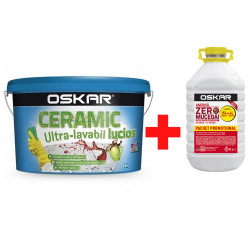 Vopsea Lavabila Oskar Ceramic Ultra Lucios Disp Int 15l+amorsa 4l Vopsea Lavabila Oskar Ceramic Ultra Lucios Disp Int 15l+amorsa 4l