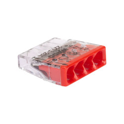 Clema 4p 0.5-2.5mm2 2273-204 Rosu