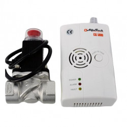 Detector Gaz Gsx-m Cu Electrovalva 3/4