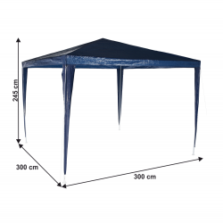 Pavilion Gradina Foisor Albastru 3x3 M Gotan