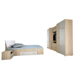 Dormitor Andrei Dulap 250x52x195/pat160x200