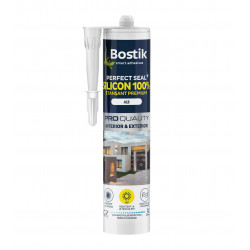 Silicon Premium 100% Alb  Int/ext 280ml Perfect Seal