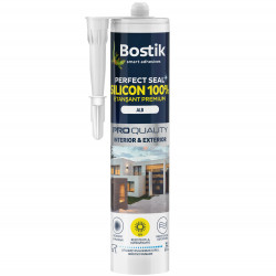 Silicon Premium 100% Alb  Int/ext 280ml Perfect Seal